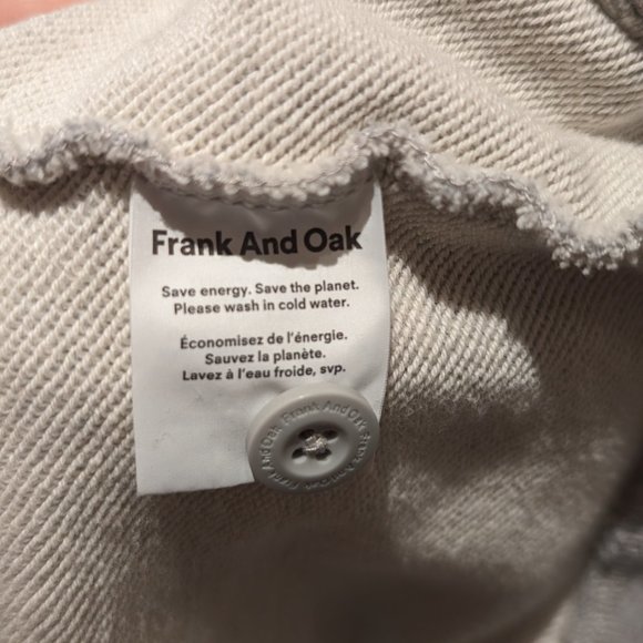 Frank & Oak button-up cardigan - light grey - Picture 5 of 5